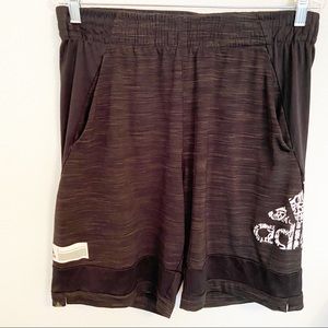 Adidas Mens Black Athletic Climate Shorts Size M